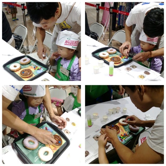 [親子活動]    Krispy Kreme Doughnuts甜甜圈 DIy造型