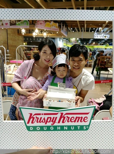 [親子活動]    Krispy Kreme Doughnuts甜甜圈 DIy造型