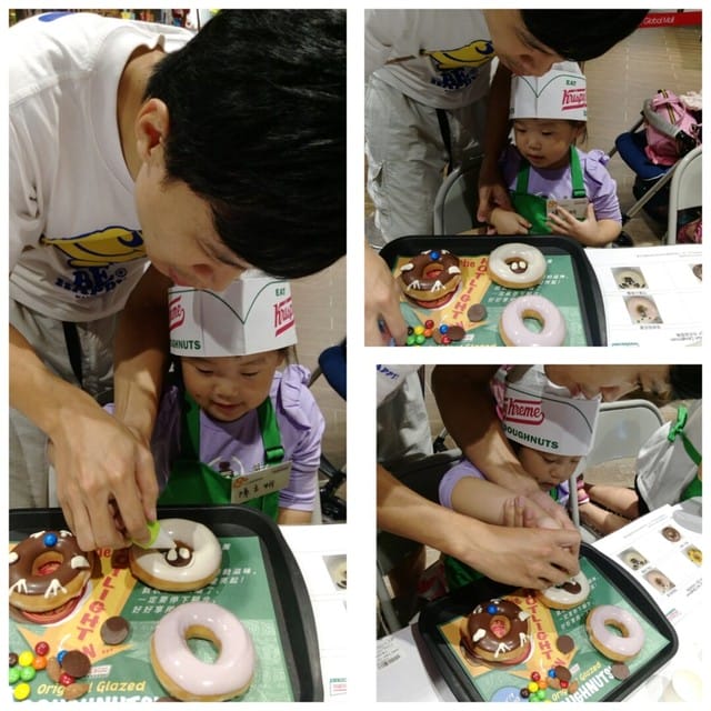 [親子活動]    Krispy Kreme Doughnuts甜甜圈 DIy造型