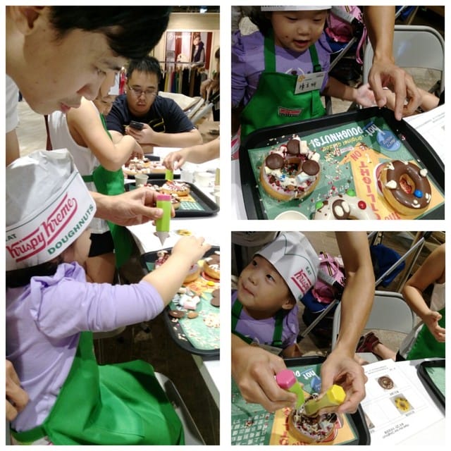 [親子活動]    Krispy Kreme Doughnuts甜甜圈 DIy造型