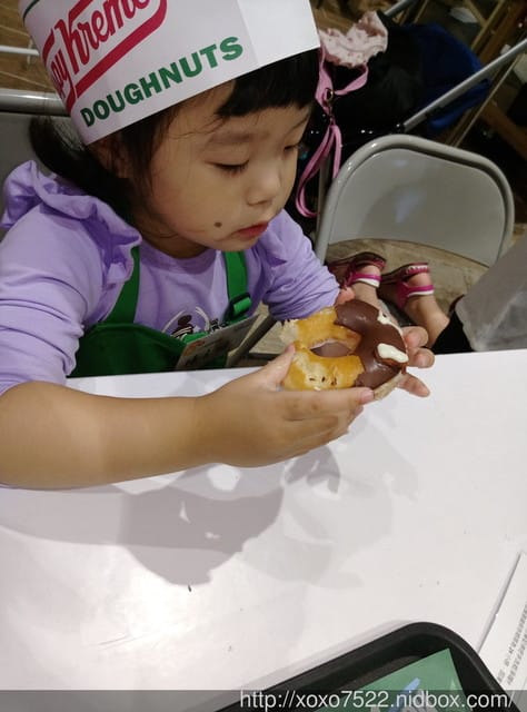 [親子活動]    Krispy Kreme Doughnuts甜甜圈 DIy造型