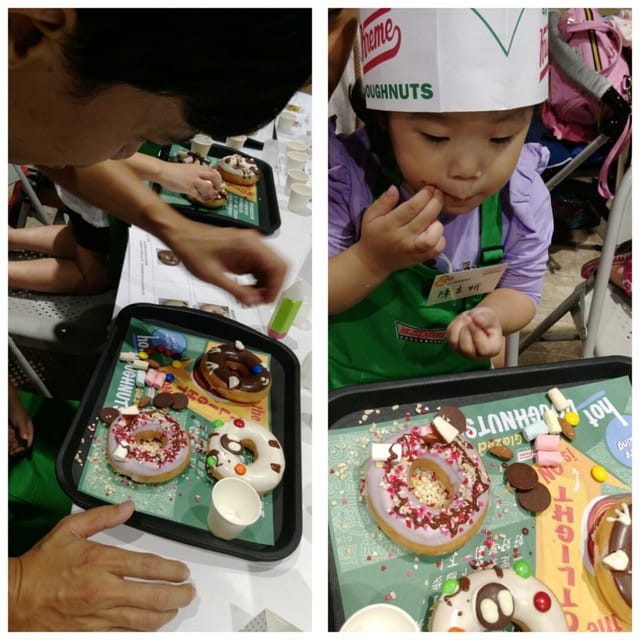 [親子活動]    Krispy Kreme Doughnuts甜甜圈 DIy造型