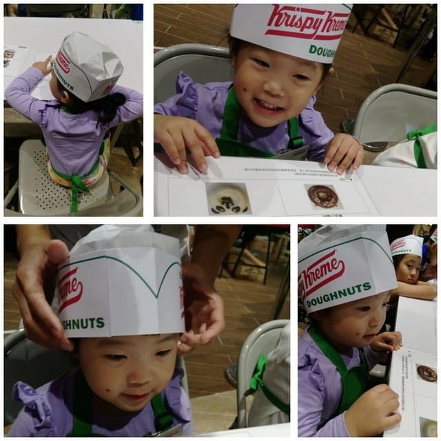 [親子活動]    Krispy Kreme Doughnuts甜甜圈 DIy造型