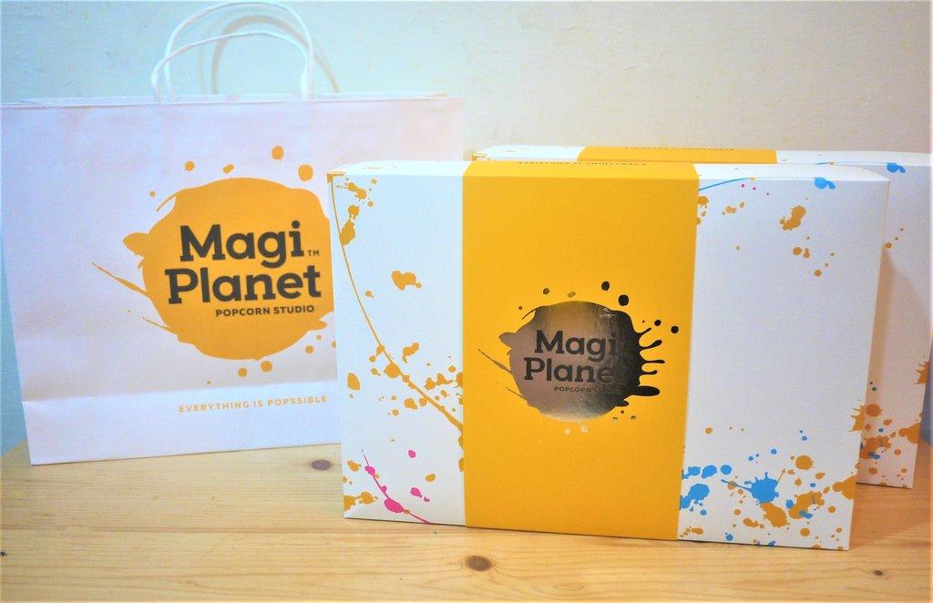 【宅配團購】MAGI PLANET星球工坊 爆米花禮盒,嚴選頂級食材手工爆炒 / 玉米濃湯爆米花 / 台灣必買 - 第2張圖 【宅配團購】MAGI PLANET星球工坊 爆米花禮盒,嚴選頂級食材手工爆炒 / 玉米濃湯爆米花 / 台灣必買