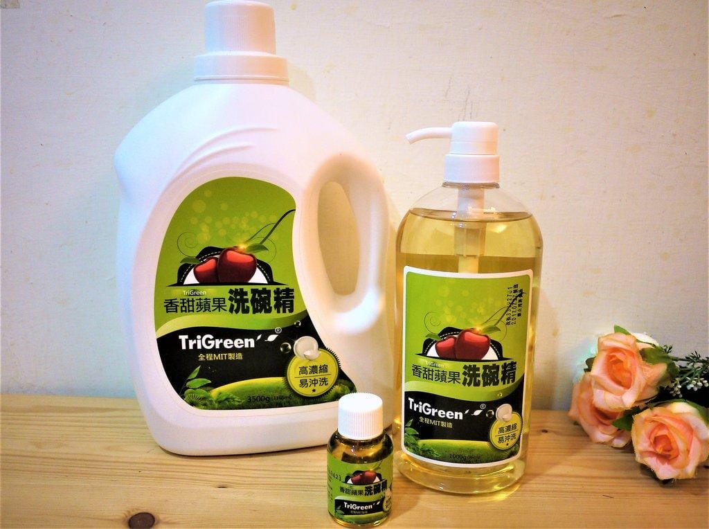 【居家清潔】TriGreen 綠色環保洗衣精,香甜蘋果洗碗精,排汗衫專用洗衣精/天然環保潔淨力好 - 第4張圖 【居家清潔】TriGreen 綠色環保洗衣精,香甜蘋果洗碗精,排汗衫專用洗衣精/天然環保潔淨力好