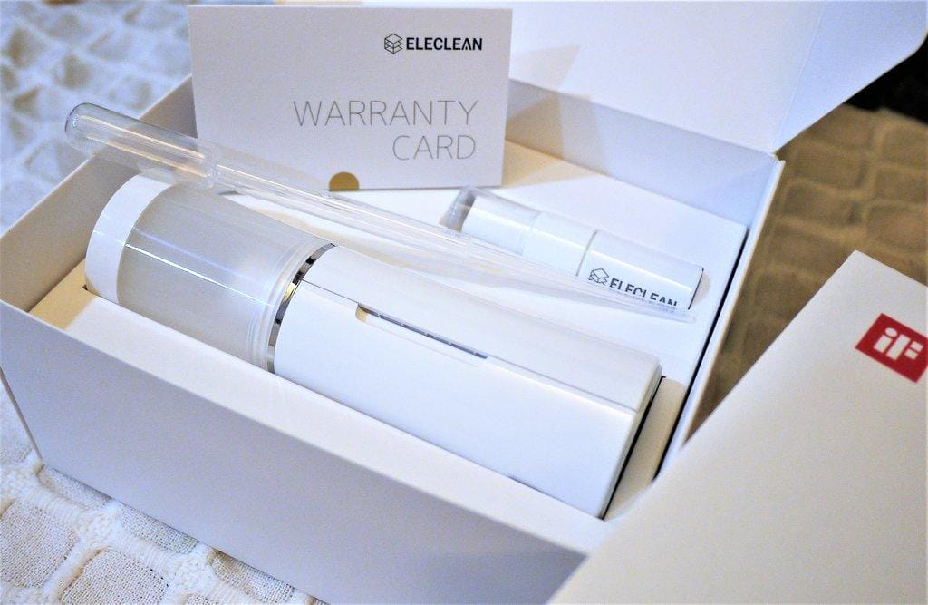【嬰幼兒童 】ELECLEAN e立淨消毒噴霧 親膚乾洗手,抗菌消毒噴霧 / 小小一台便於攜帶 / 無化學添加物 - 第3張圖 【嬰幼兒童 】ELECLEAN e立淨消毒噴霧 親膚乾洗手,抗菌消毒噴霧 / 小小一台便於攜帶 / 無化學添加物