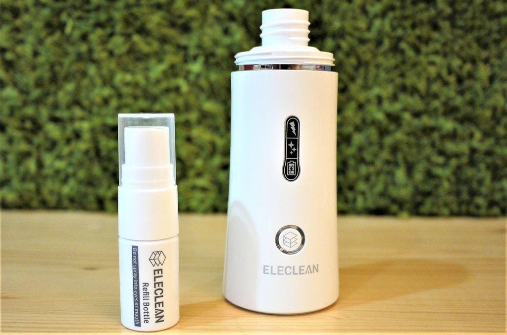 【嬰幼兒童 】ELECLEAN e立淨消毒噴霧 親膚乾洗手,抗菌消毒噴霧 / 小小一台便於攜帶 / 無化學添加物 - 第8張圖 【嬰幼兒童 】ELECLEAN e立淨消毒噴霧 親膚乾洗手,抗菌消毒噴霧 / 小小一台便於攜帶 / 無化學添加物