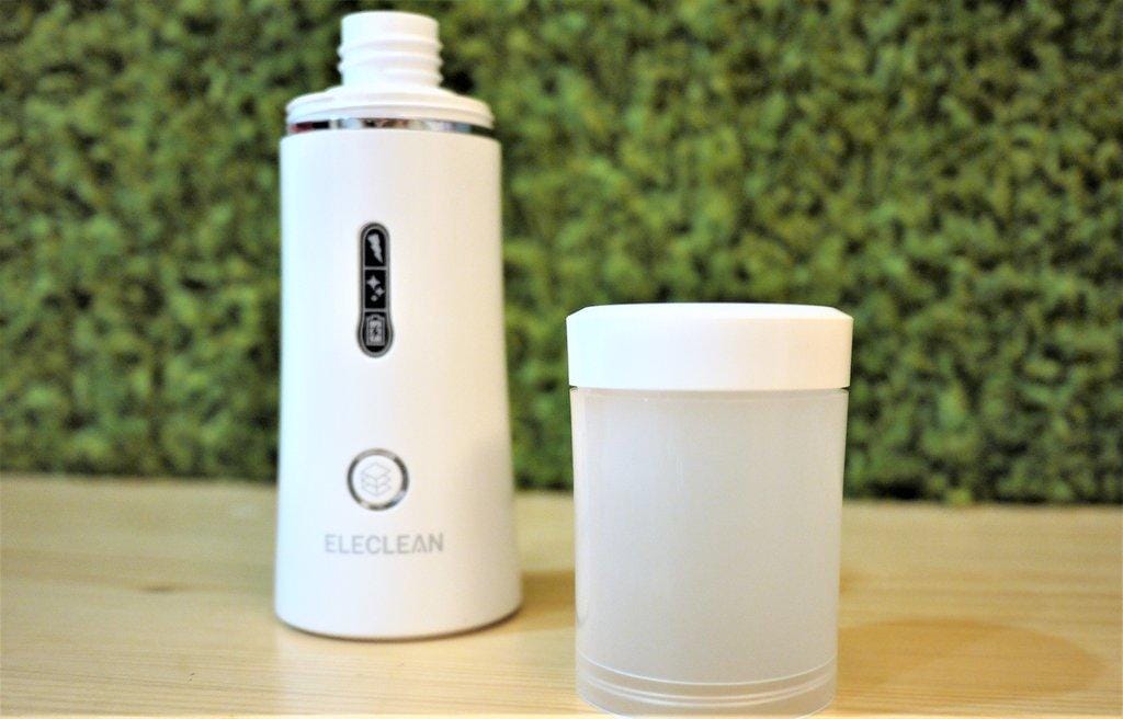 【嬰幼兒童 】ELECLEAN e立淨消毒噴霧 親膚乾洗手,抗菌消毒噴霧 / 小小一台便於攜帶 / 無化學添加物 - 第10張圖 【嬰幼兒童 】ELECLEAN e立淨消毒噴霧 親膚乾洗手,抗菌消毒噴霧 / 小小一台便於攜帶 / 無化學添加物