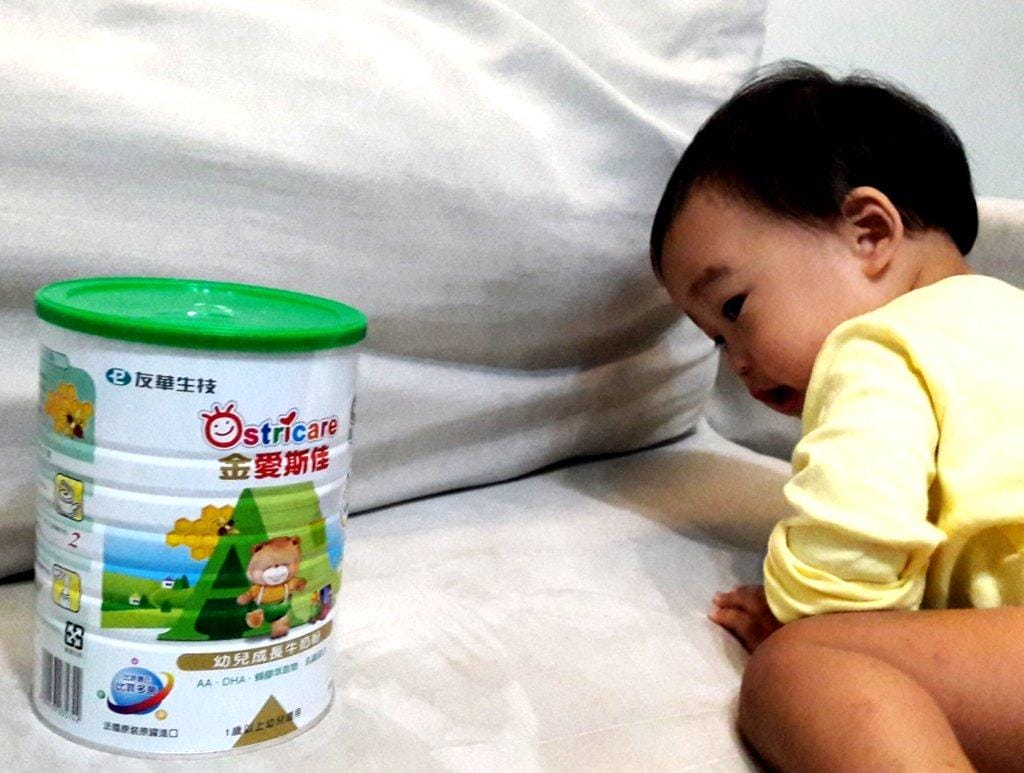 金愛斯佳 幼兒成長奶粉，寶寶腸胃好消化/ 一歲換奶新選擇 / 法國原裝進口