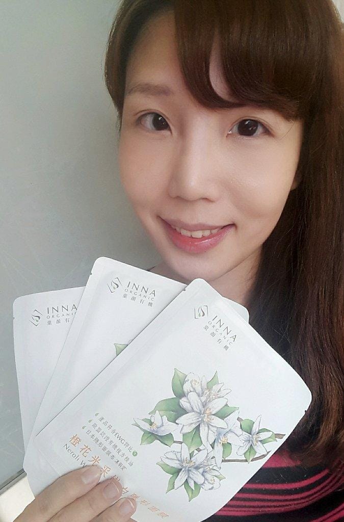 【有機保養】INNA ORGANIC 童顏有機 橙花光采嫩白隱形面膜<亮白彈嫩> 保水 / 有彈性 - 第5張圖 【有機保養】INNA ORGANIC 童顏有機 橙花光采嫩白隱形面膜<亮白彈嫩> 保水 / 有彈性