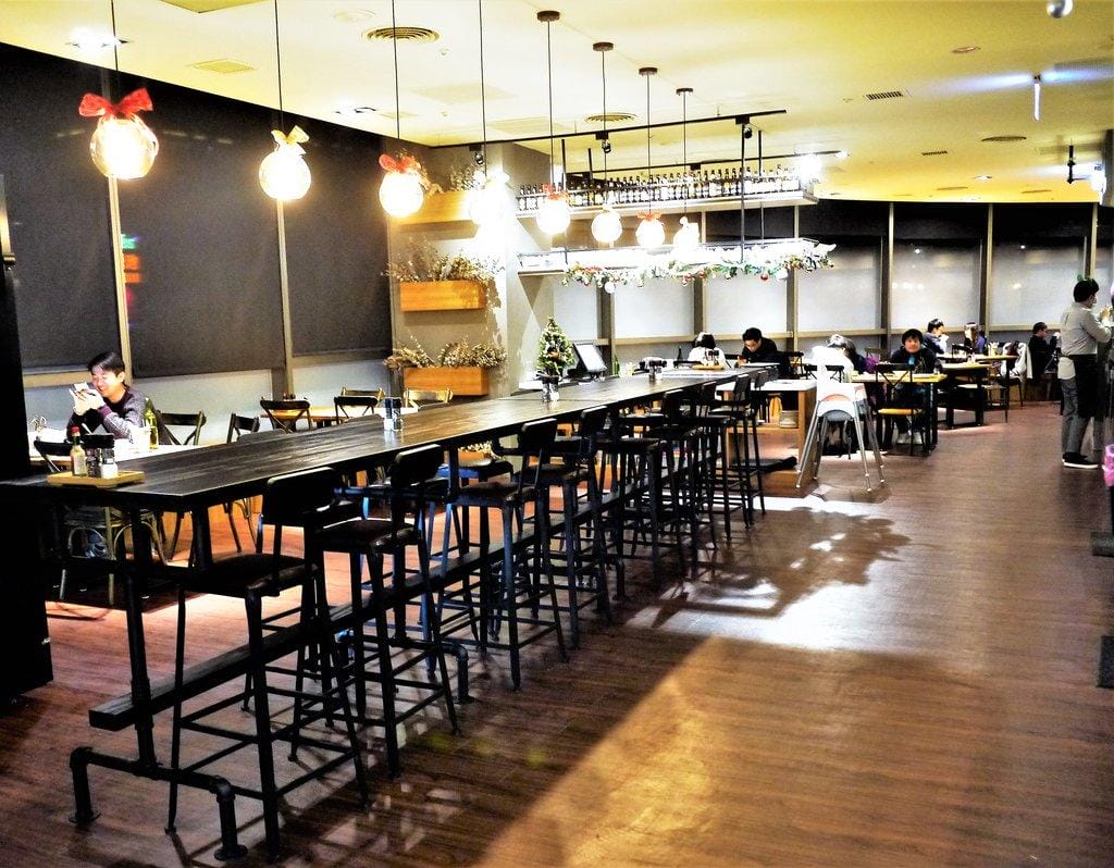 【中和美食】MASTRO 戰斧教父 (中和環球店) / 15oz招牌戰斧豬排 / 巧克力香蕉舒芙蕾鬆餅 / 中和美式餐廳 - 第5張圖 【中和美食】MASTRO 戰斧教父 (中和環球店) / 15oz招牌戰斧豬排 / 巧克力香蕉舒芙蕾鬆餅 / 中和美式餐廳