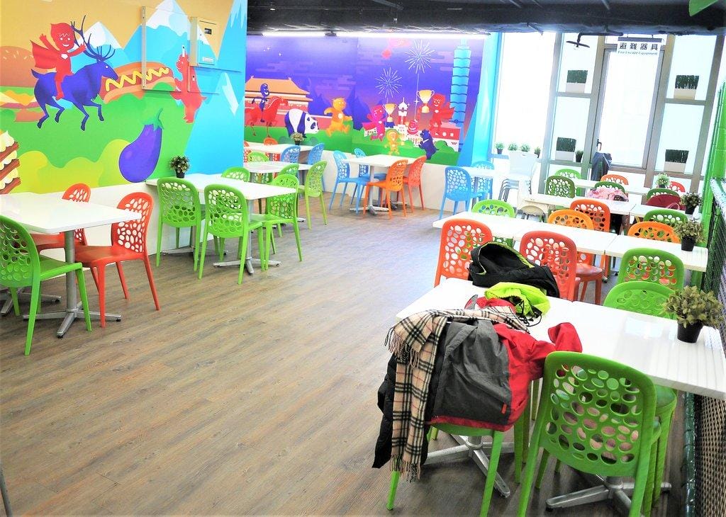 【松山區親子餐廳】跳跳蛙親子運動餐廳,結合了多樣體能設備.媽寶聚餐好地方,文內完整菜單 - 第9張圖 【松山區親子餐廳】跳跳蛙親子運動餐廳,結合了多樣體能設備.媽寶聚餐好地方,文內完整菜單