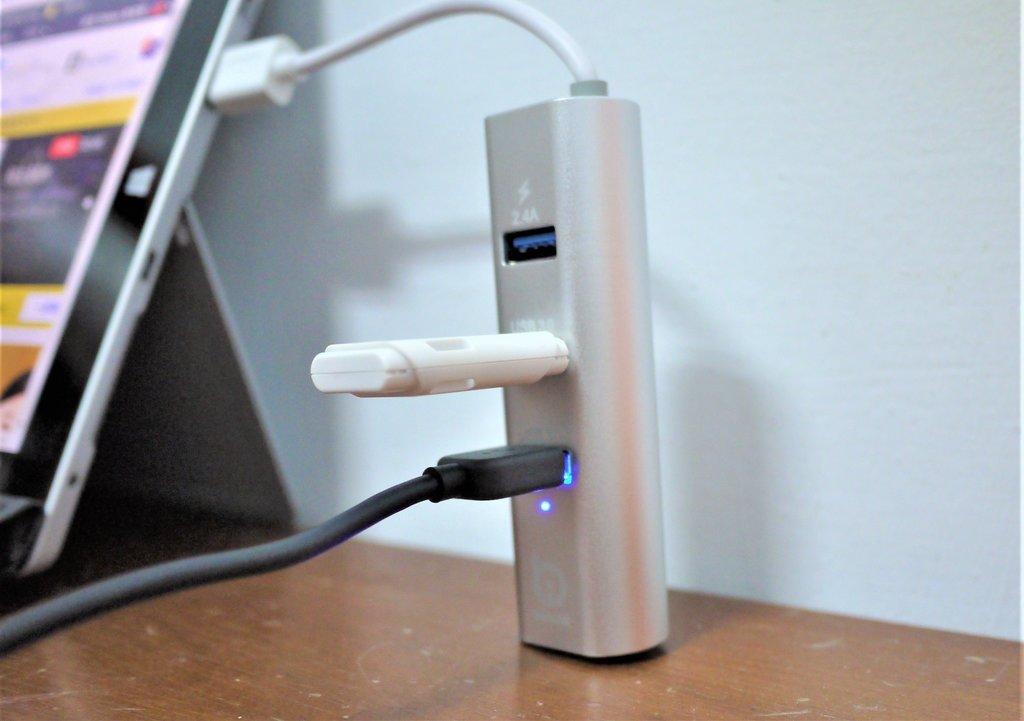 【多孔充電器】小比科技-USB3.0 TYPE-C 擴充/網路轉接線，滿足日常使用需求