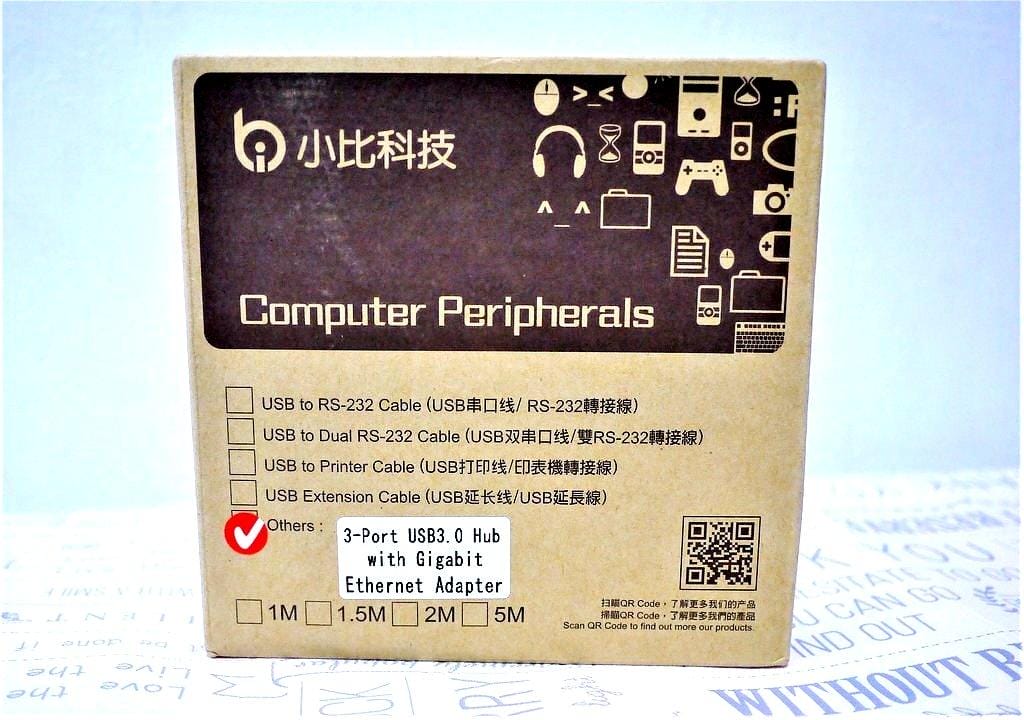 【多孔充電器】小比科技-USB3.0 TYPE-C 擴充/網路轉接線，滿足日常使用需求