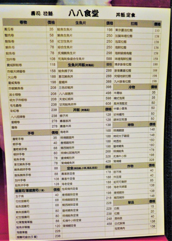 【板橋日式料理】八八食堂♥超高CP值♥生魚片 / 握壽司 / 手卷 / 丼飯 / 烤物.讓人一再回味無窮 - 第11張圖 【板橋日式料理】八八食堂♥超高CP值♥生魚片 / 握壽司 / 手卷 / 丼飯 / 烤物.讓人一再回味無窮