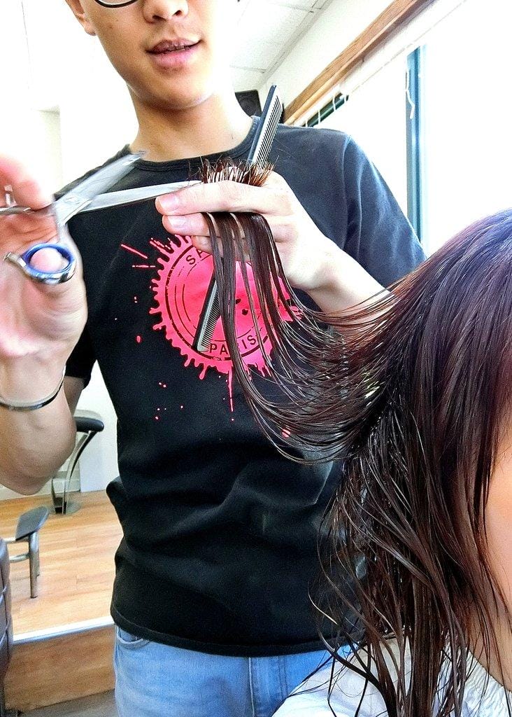 [造型美髮] Maison b. Hair Salon米頌 貝 染髮也可以擁有好髮質 新北板橋染髮