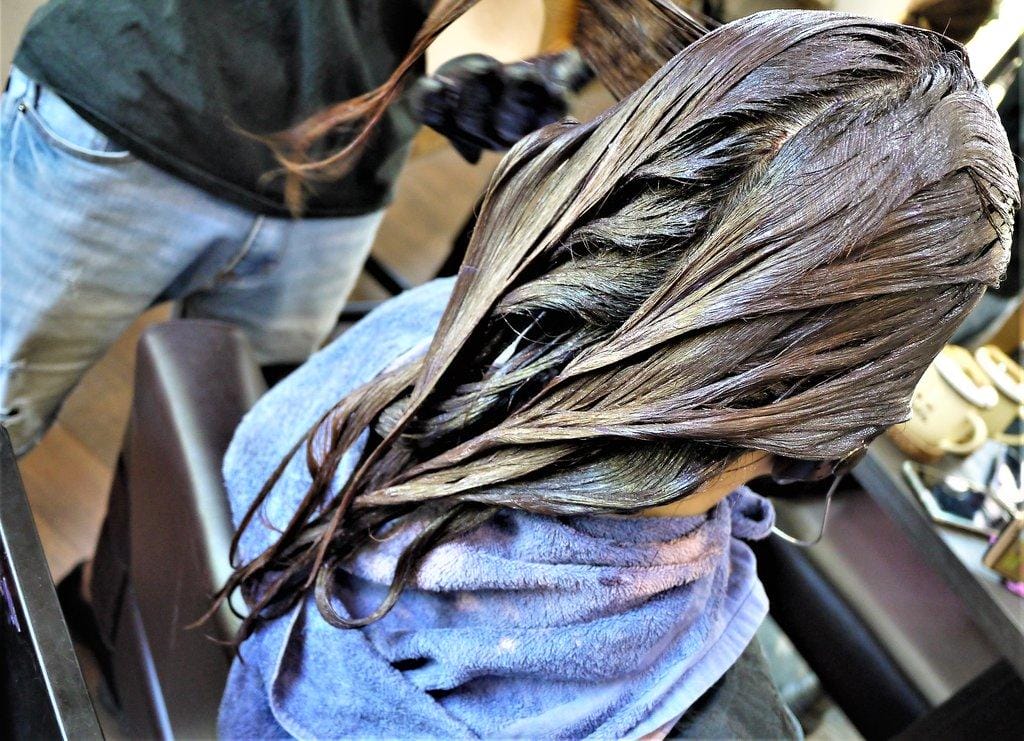[造型美髮] Maison b. Hair Salon米頌 貝 染髮也可以擁有好髮質 新北板橋染髮