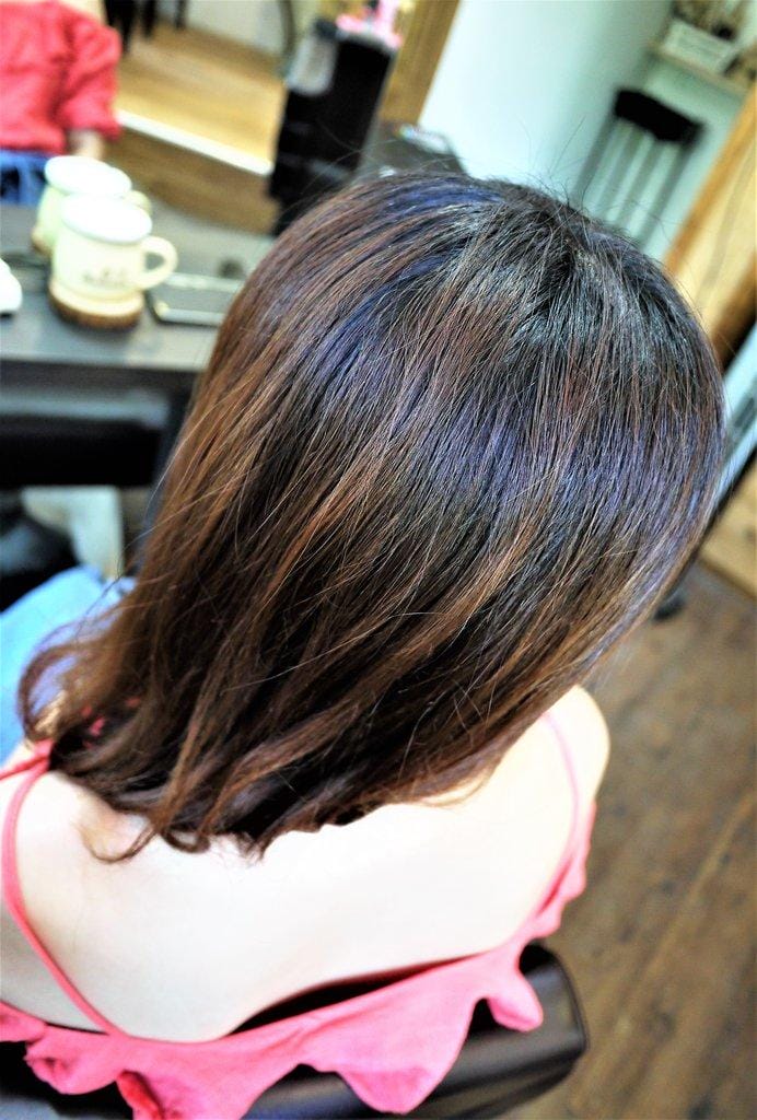 [造型美髮] Maison b. Hair Salon米頌 貝 染髮也可以擁有好髮質 新北板橋染髮