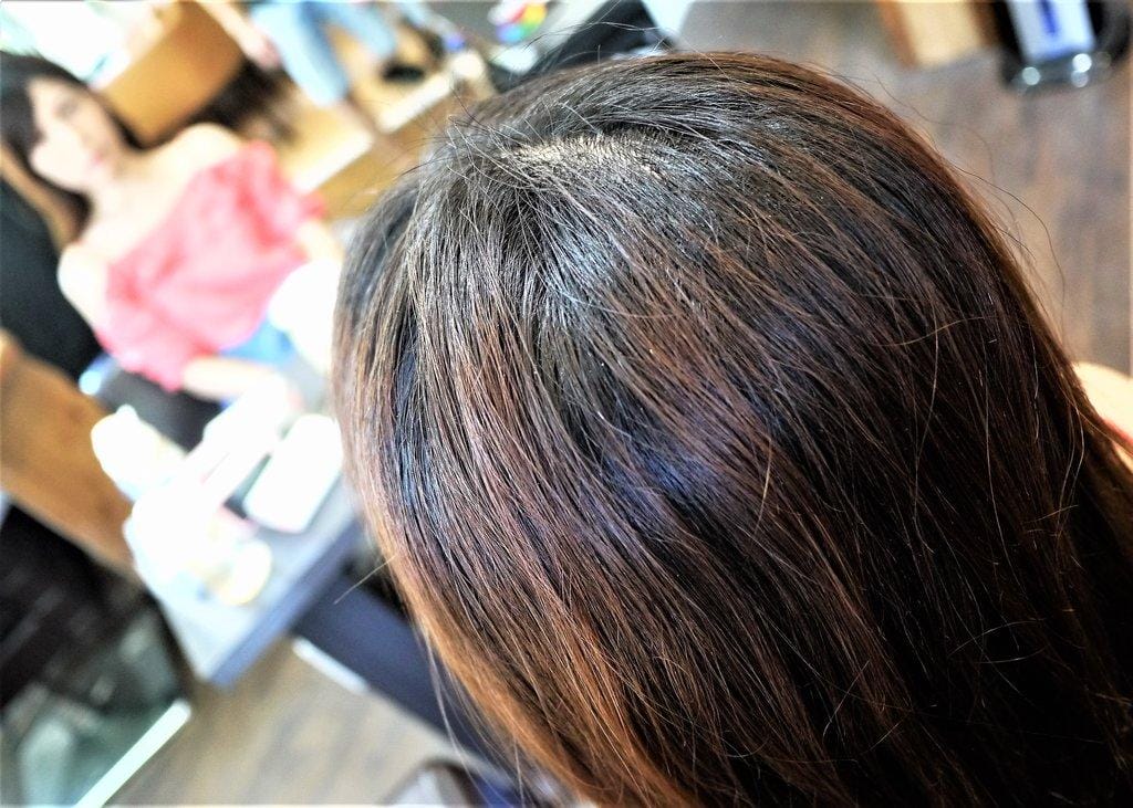 [造型美髮] Maison b. Hair Salon米頌 貝 染髮也可以擁有好髮質 新北板橋染髮