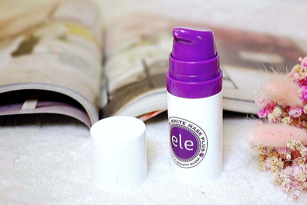 |保養|ele 泰國限定晚安面膜~ 睡前薄薄一層還妳透亮潤澤肌 - 第4張圖 |保養|ele 泰國限定晚安面膜~ 睡前薄薄一層還妳透亮潤澤肌