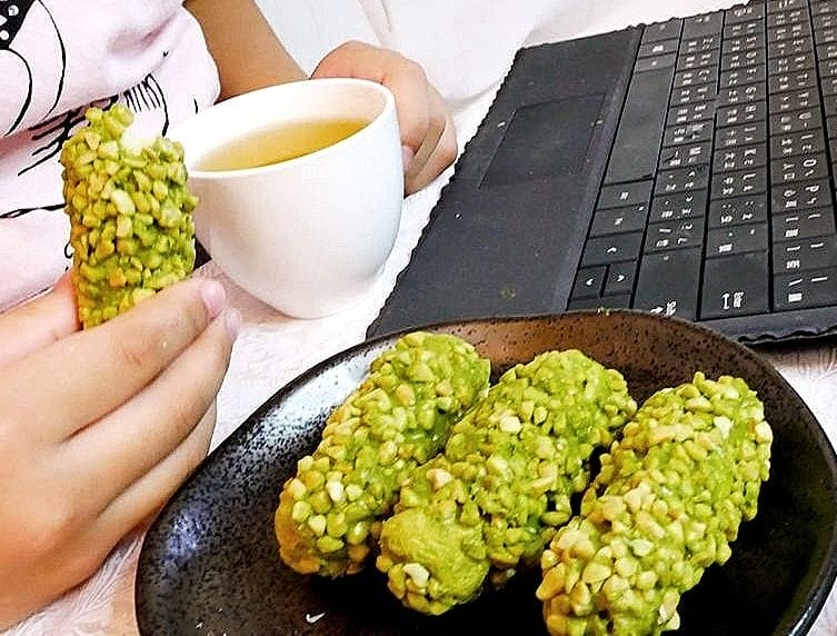 ｜辦公室團購｜桃之夭夭 抹茶杏仁捲心酥．最火紅的辦公室下午茶點心．IG爆款．抹茶控看過來！