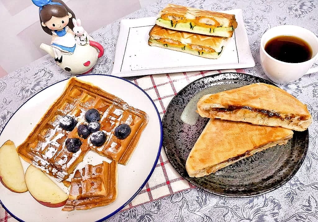 |懶人早餐系列|KINYO 2in1三明治點心機開箱. 鬆餅機 / 熱壓三明治.多樣創意料理在家自己做.輕巧可站立收納 - 第34張圖 |懶人早餐系列|KINYO 2in1三明治點心機開箱. 鬆餅機 / 熱壓三明治.多樣創意料理在家自己做.輕巧可站立收納