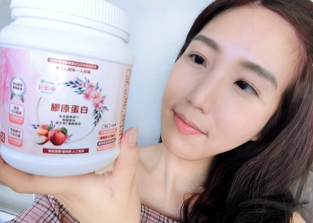 ｜保養｜好而優Bioplus 膠原蛋白粉（蘋果）．來自法國膠原蛋白．加入濃縮蘋果汁．頂級吃的保養