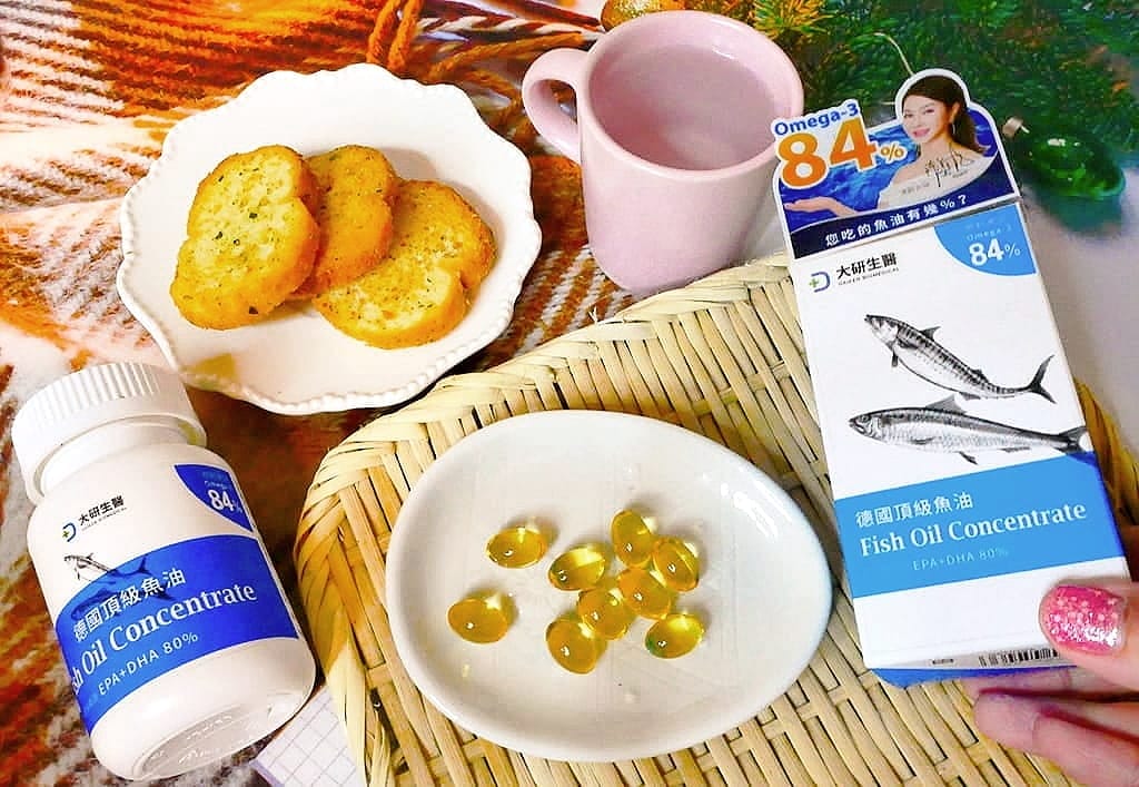 ｜魚油推薦｜大研德國頂級魚油．高濃度並通過多項檢驗．德國大廠生產．一天兩粒補足每日所需．