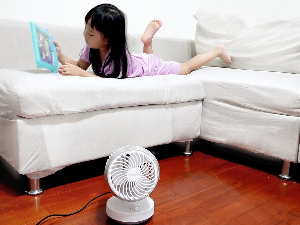 ｜小家電推薦｜日本 富力森FURIMORI 創風擺頭循環扇．輕巧好移動．室內溫度節能．循環扇推薦！