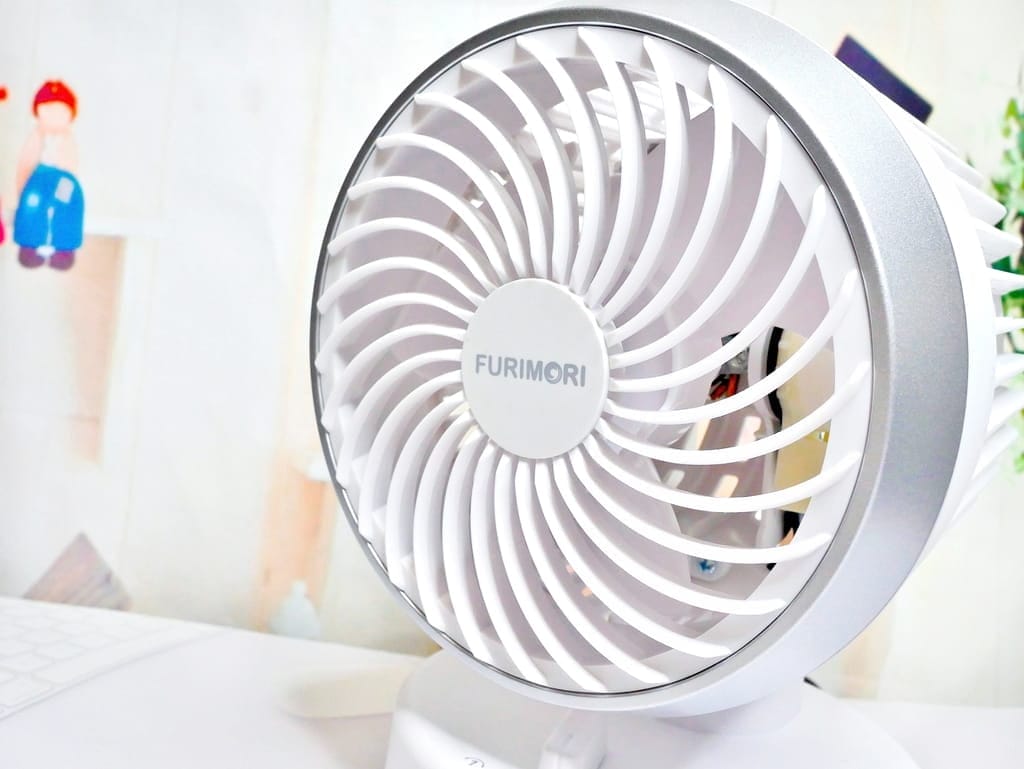 ｜小家電推薦｜日本 富力森FURIMORI 創風擺頭循環扇．輕巧好移動．室內溫度節能．循環扇推薦！