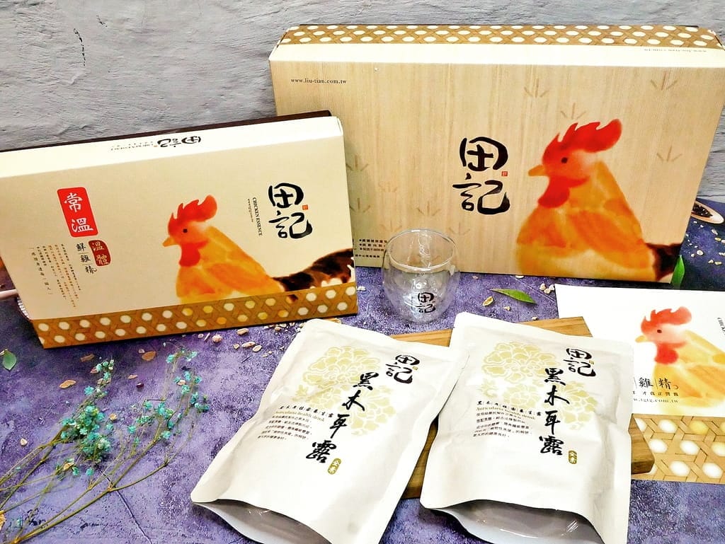 ｜宅配鮮雞精｜田記溫體鮮雞精．黑木耳露．創意雞肉酥料理．年節伴手禮推薦！