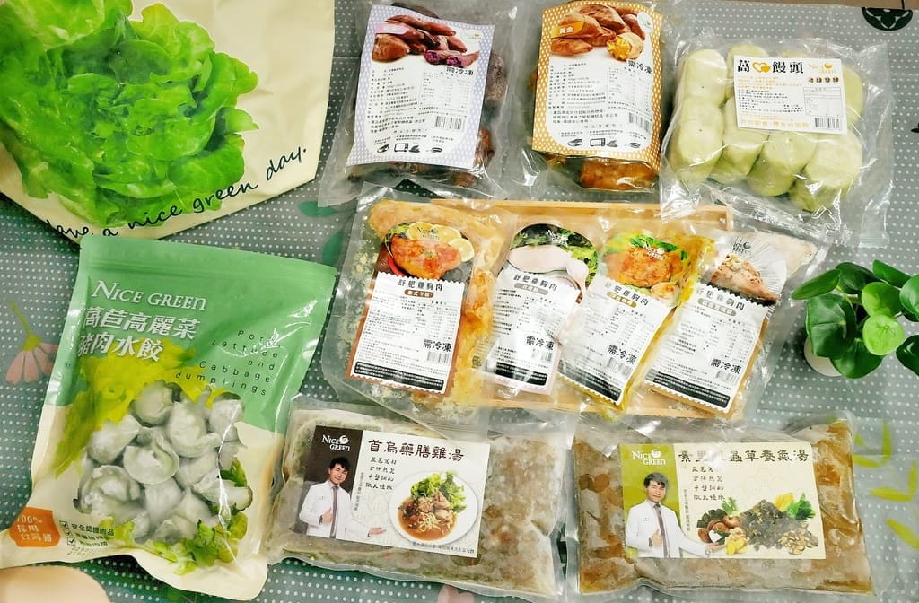 ｜宅配美食｜Nice Green美蔬菜 冷凍百寶箱．輕食養生好選擇．加熱即食冷凍食品．台農57號地瓜