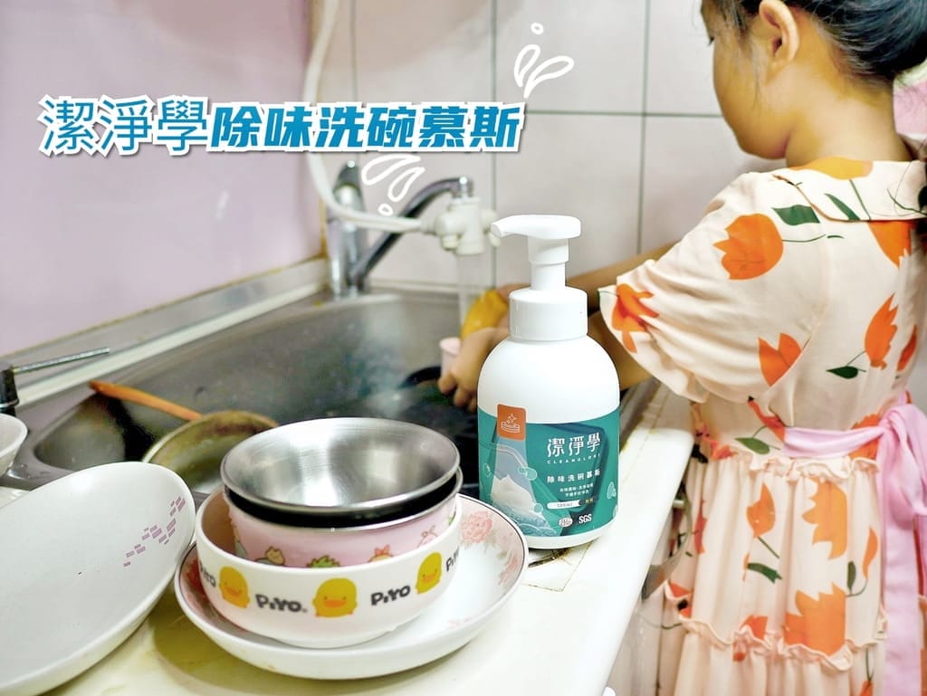 潔淨學除味清潔慕斯.去除餐具難聞臭味.奶瓶.保溫瓶異味也能去除.好刷好沖洗不傷手 - 第1張圖 潔淨學除味清潔慕斯.去除餐具難聞臭味.奶瓶.保溫瓶異味也能去除.好刷好沖洗不傷手