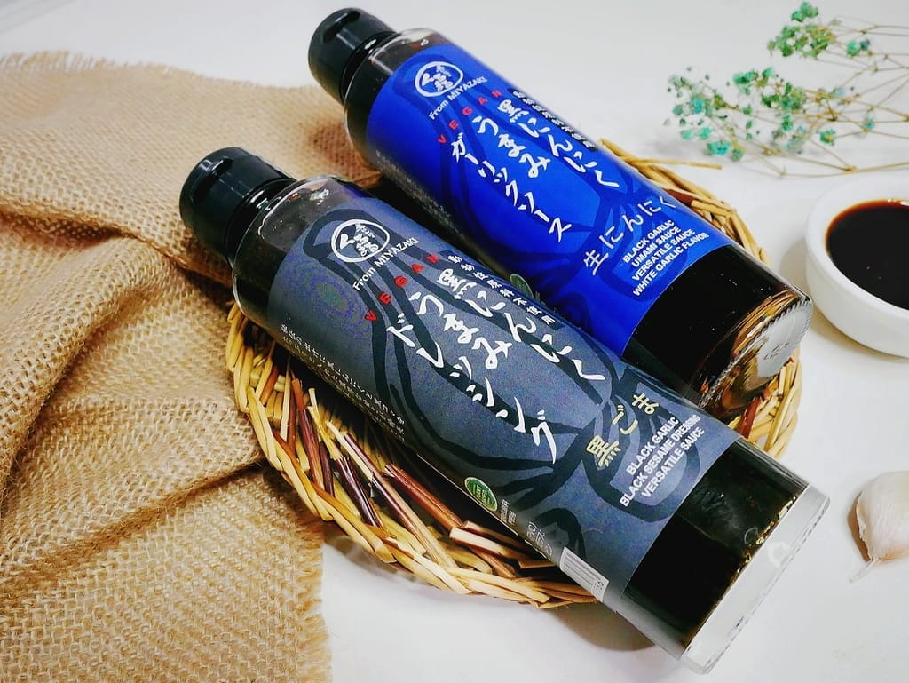 ｜ 家中必備醬料推薦｜宮崎黑蒜頭美味調味醬-蒜頭風味．宮崎黑蒜頭美味調味醬-黑芝麻風味，餐桌上少不了它，家庭主婦推薦必買，快速製作美味料理！