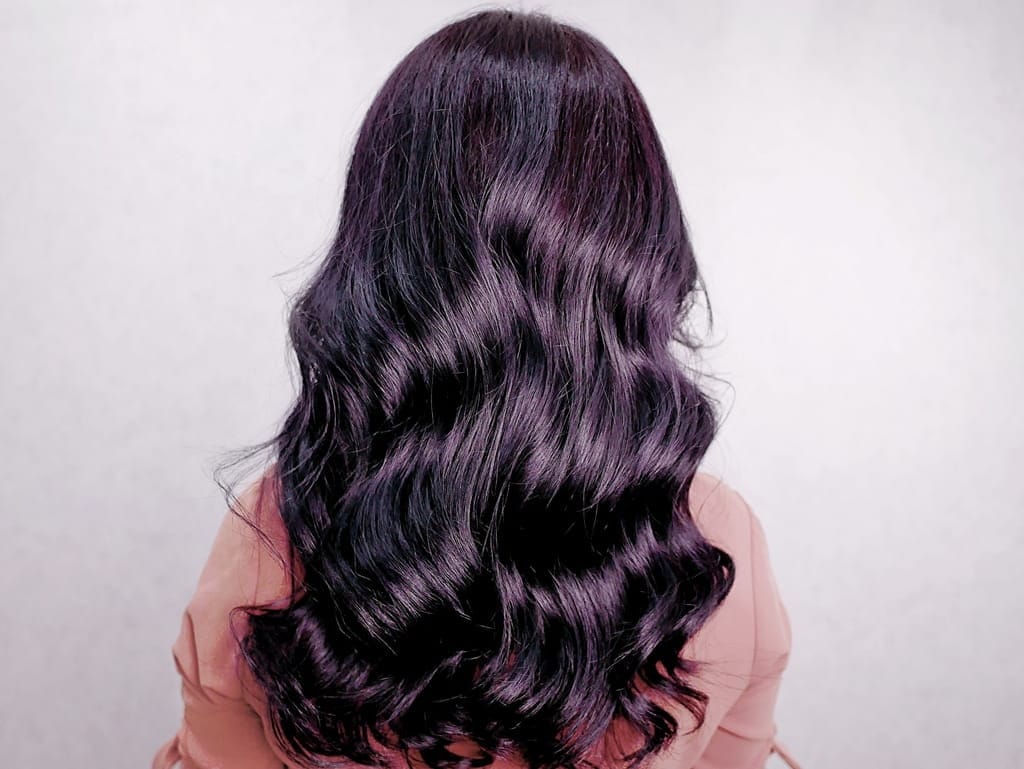 |板橋染髮推薦|Wor Hair新埔店,極光紫黑色,髮絲瞬間充滿仙氣光澤感.染髮不限制長度女生只要1500元!! - 第34張圖 |板橋染髮推薦|Wor Hair新埔店,極光紫黑色,髮絲瞬間充滿仙氣光澤感.染髮不限制長度女生只要1500元!!