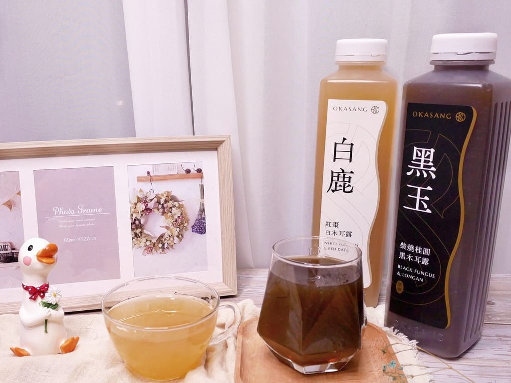 ｜健康飲品推薦｜O卡桑黑木耳露／白木耳露．100%無添加．0顆粒的濃郁滑順口感．補充滿滿膠質．全聯買的到