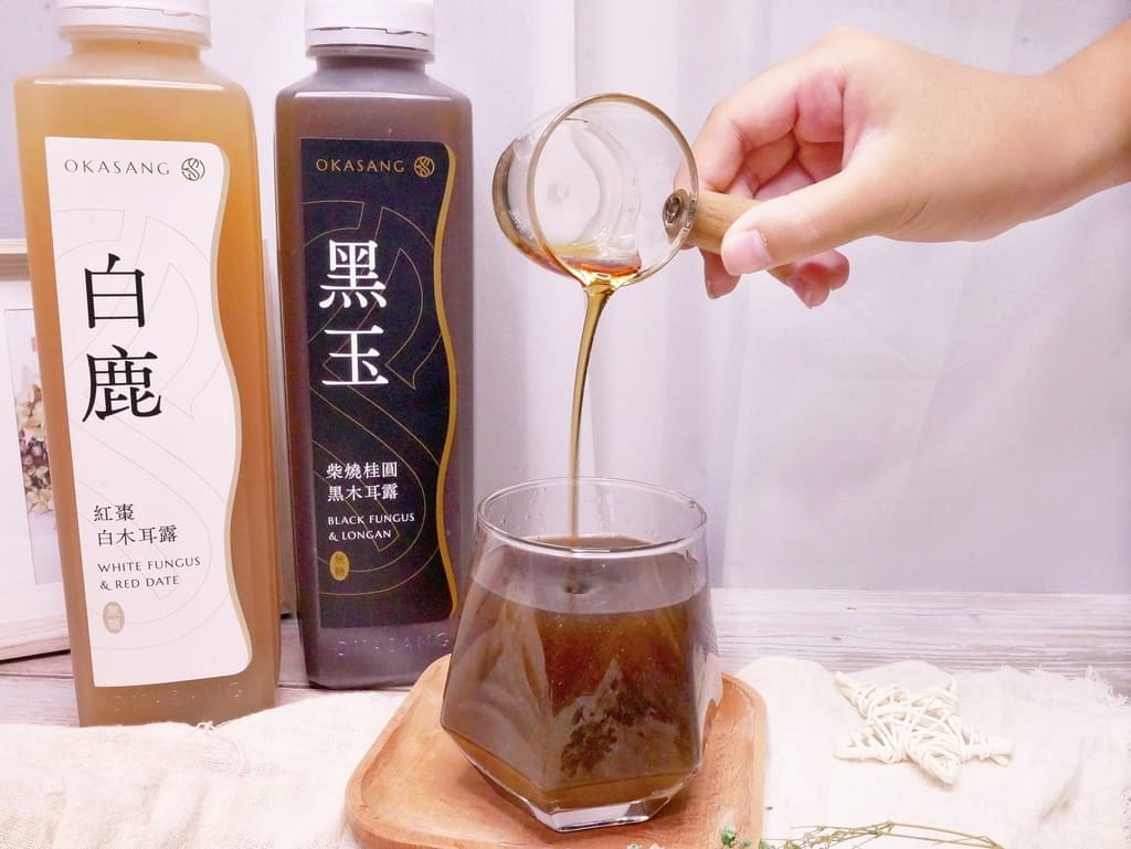 ｜健康飲品推薦｜O卡桑黑木耳露／白木耳露．100%無添加．0顆粒的濃郁滑順口感．補充滿滿膠質．全聯買的到