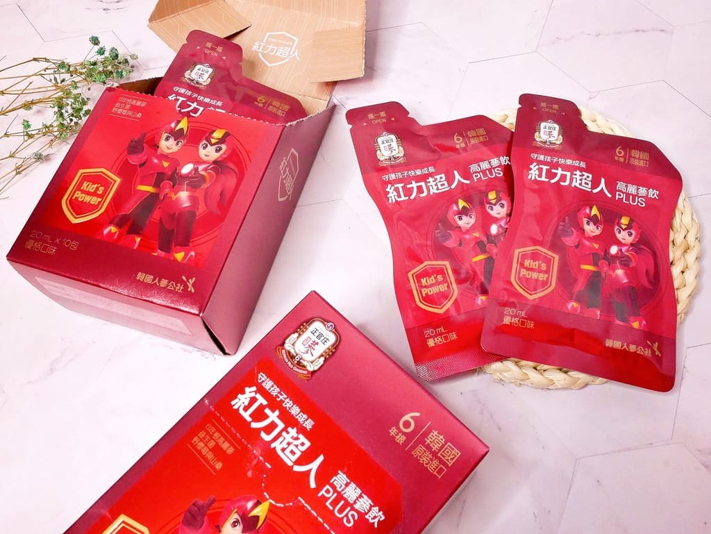 |兒童高麗蔘|紅力超人 高麗蔘飲PLUS系列.6年根高麗蔘.由內到外兼顧精氣神! - 第3張圖 |兒童高麗蔘|紅力超人 高麗蔘飲PLUS系列.6年根高麗蔘.由內到外兼顧精氣神!