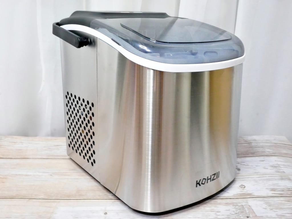|露營必備|KOHZII 康馳 手提式全自動製冰機KIM1220SS,快速製冰,輕量設計 / 外出攜帶方便.一鍵自動清洗省麻煩! - 第5張圖 |露營必備|KOHZII 康馳 手提式全自動製冰機KIM1220SS,快速製冰,輕量設計 / 外出攜帶方便.一鍵自動清洗省麻煩!