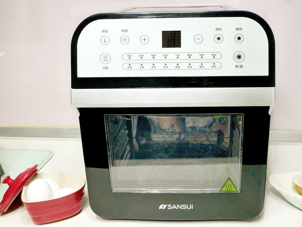 |氣炸烤箱料理 | SANSUI山水 12L旋風溫控智能氣炸烤箱SAF-553N,自動轉烤,不鏽鋼內膽,居家必備這一台! - 第3張圖 |氣炸烤箱料理 | SANSUI山水 12L旋風溫控智能氣炸烤箱SAF-553N,自動轉烤,不鏽鋼內膽,居家必備這一台!