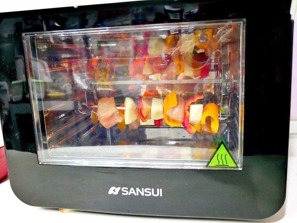 |氣炸烤箱料理 | SANSUI山水 12L旋風溫控智能氣炸烤箱SAF-553N,自動轉烤,不鏽鋼內膽,居家必備這一台! - 第31張圖 |氣炸烤箱料理 | SANSUI山水 12L旋風溫控智能氣炸烤箱SAF-553N,自動轉烤,不鏽鋼內膽,居家必備這一台!