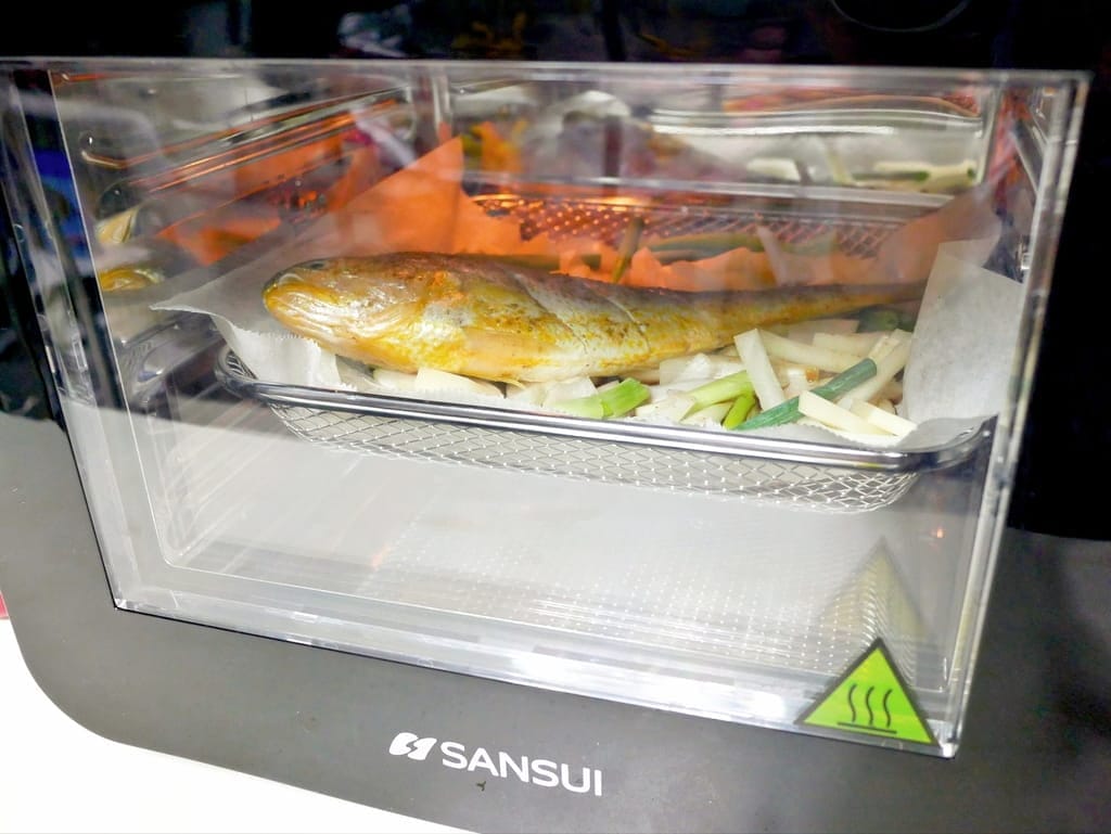 |氣炸烤箱料理 | SANSUI山水 12L旋風溫控智能氣炸烤箱SAF-553N,自動轉烤,不鏽鋼內膽,居家必備這一台! - 第16張圖 |氣炸烤箱料理 | SANSUI山水 12L旋風溫控智能氣炸烤箱SAF-553N,自動轉烤,不鏽鋼內膽,居家必備這一台!