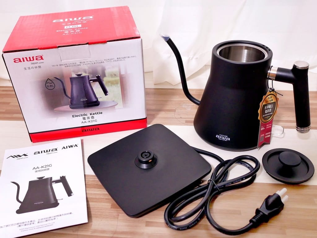 | 細口快煮壺 | AIWA 愛華 鵝頸手沖電茶壼,手沖咖啡入門首選.完美穩定注水.俐落斷水也乾淨! - 第6張圖 | 細口快煮壺 | AIWA 愛華 鵝頸手沖電茶壼,手沖咖啡入門首選.完美穩定注水.俐落斷水也乾淨!