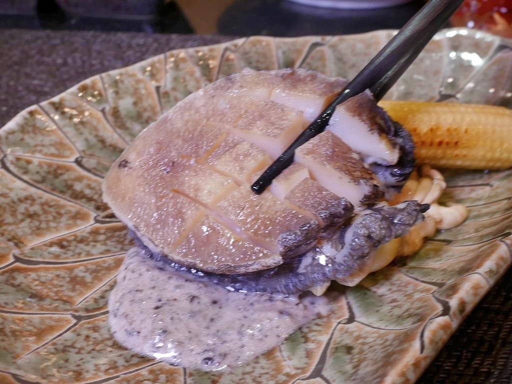 |台北約會餐廳|明水然.樂,無菜單鐵板燒插旗板橋.日本A5和牛/干貝/活龍蝦都吃的到! - 第41張圖 |台北約會餐廳|明水然.樂,無菜單鐵板燒插旗板橋.日本A5和牛/干貝/活龍蝦都吃的到!