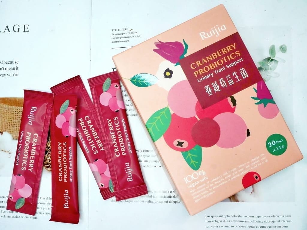 ｜維持祕密花園健康｜Ruijia露奇亞 蔓越莓益生菌．乾爽舒適．高濃度無添加．全家大小一起保養！
