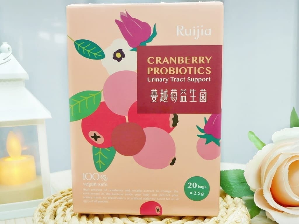 ｜維持祕密花園健康｜Ruijia露奇亞 蔓越莓益生菌．乾爽舒適．高濃度無添加．全家大小一起保養！